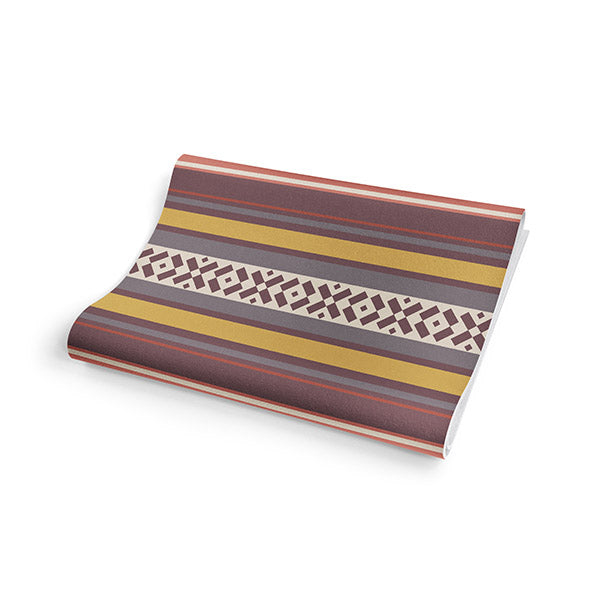 Yoga Mat | 6mm Thick | Striped | Non-Slip | Eco Friendly | Yune Yoga | Kim-2